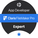 Claris FileMaker Pro App Developer – Expert